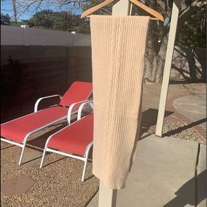 NWT Lulus Inmod Scarf cream 72X12 inches